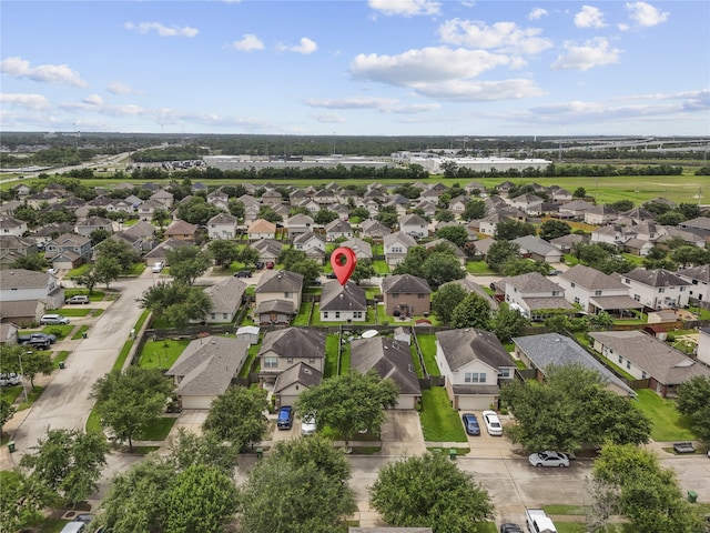 11007 View Pointe Ln, Houston, TX 77034 - aerial view of residential area