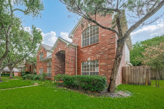 1615 Monvale Ln, Sugar Land, TX 77479 - view of home's exterior with brick siding