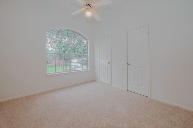 1615 Monvale Ln, Sugar Land, TX 77479 - unfurnished bedroom with carpet flooring and a ceiling fan