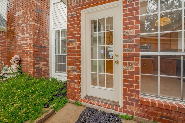 1615 Monvale Ln, Sugar Land, TX 77479 - view of exterior entry with brick siding
