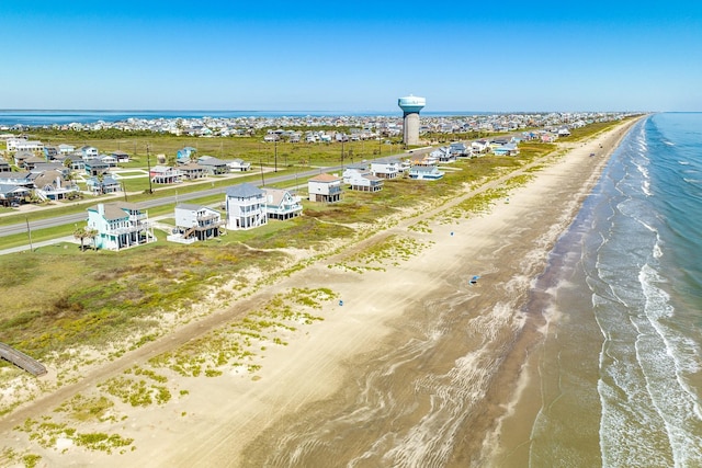 22831 Gulf Dr, Galveston, TX 77554 - aerial view of unending shoreline