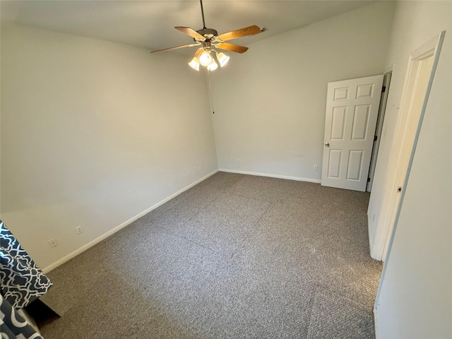 1140 Thomas Dr, Angleton, TX 77515 - empty room with carpet flooring and a ceiling fan
