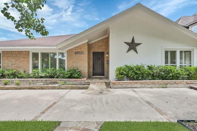 4310 Wigton Dr, Houston, TX 77096 - entrance to property with brick siding