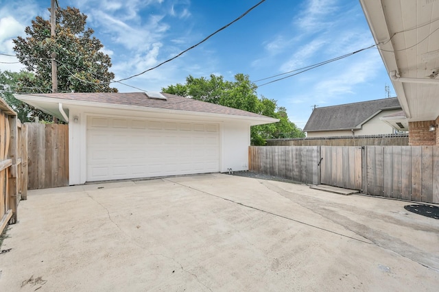 4310 Wigton Dr, Houston, TX 77096 - view of detached garage