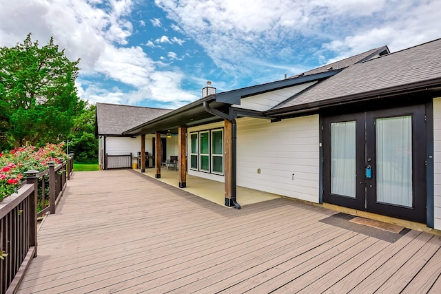 130 Canary Ln, Coldspring, TX 77331 - wooden deck featuring grilling area