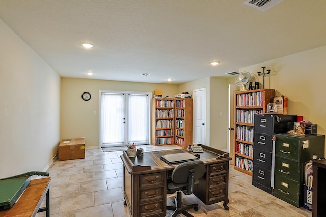 130 Canary Ln, Coldspring, TX 77331 - office with recessed lighting and baseboards