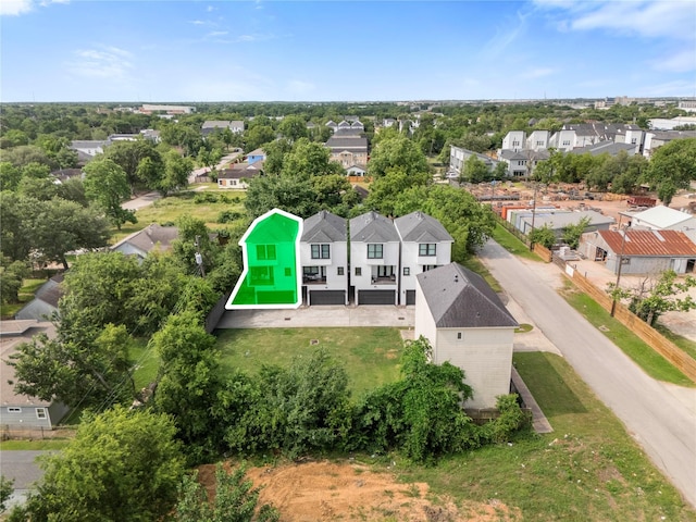 6617 Del Rio St Unit D, Houston, TX 77021 - aerial perspective of suburban area