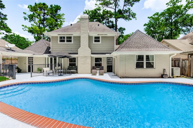 11715 Cypresswood Dr, Houston, TX 77070 - outdoor pool featuring a patio area