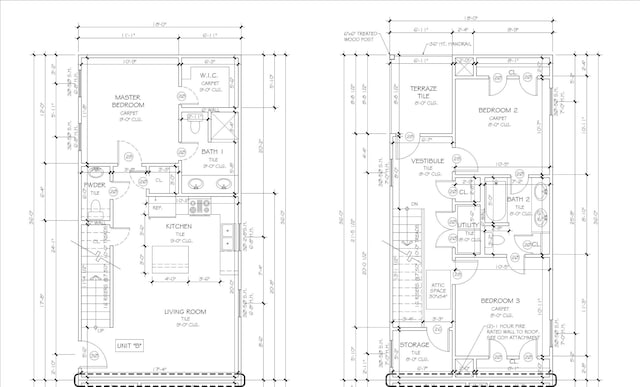 8004 Birmingham St A/B, Unit A/B Houston, TX 77028 - view of property floor plan