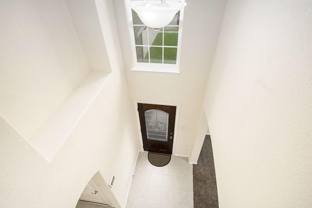 2311 Langley Dr, Rosharon, TX 77583 - entryway featuring tile patterned floors