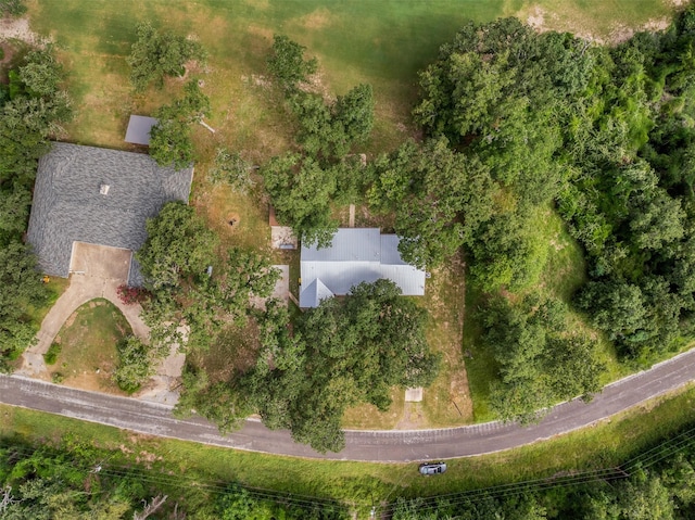 73 Fairway Dr, Normangee, TX 77871 - bird's eye view