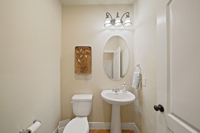 19831 Indigo Key Ct, Cypress, TX 77433 - half bath featuring toilet and tile patterned flooring