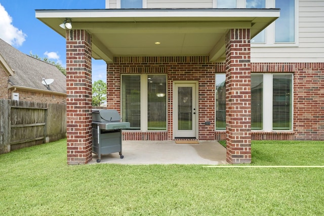 19831 Indigo Key Ct, Cypress, TX 77433 - entrance to property with brick siding and a patio