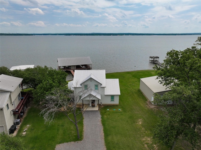 2263 Lcr 740, Thornton, TX 76687 - drone / aerial view of a nearby body of water