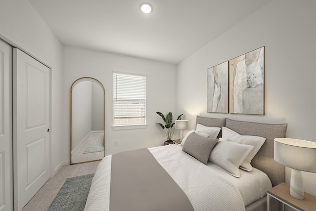 8410 Bay Oaks Dr, Baytown, TX 77523 - view of carpeted bedroom