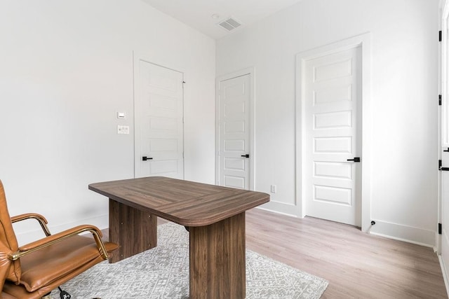 5703 Dolores St Unit A, Houston, TX 77057 - office area with light wood finished floors and baseboards