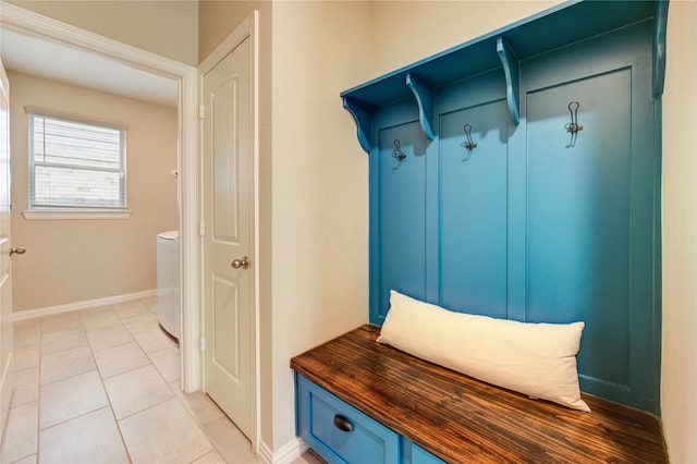 17715 White Lightning Way, Spring, TX 77379 - mudroom with light tile patterned floors and baseboards