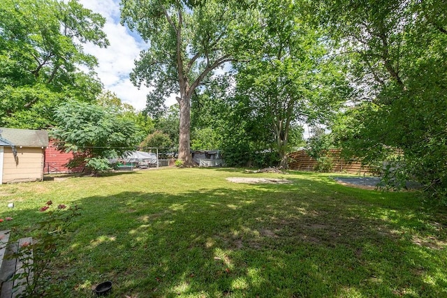 117 Pecan Dr, Baytown, TX 77520 - view of yard