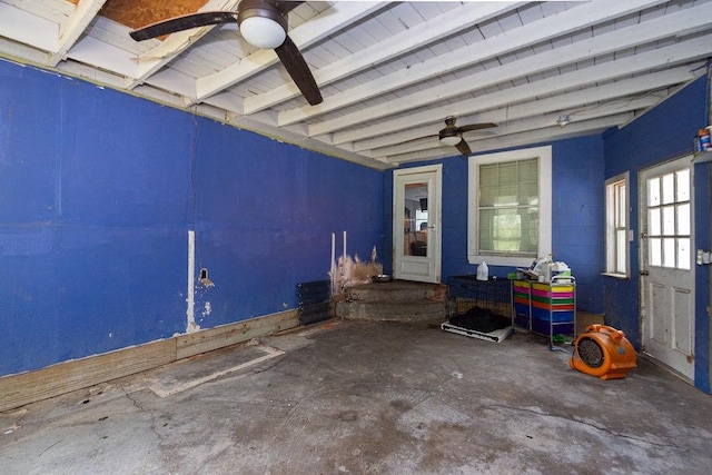 117 Pecan Dr, Baytown, TX 77520 - view of patio with a ceiling fan