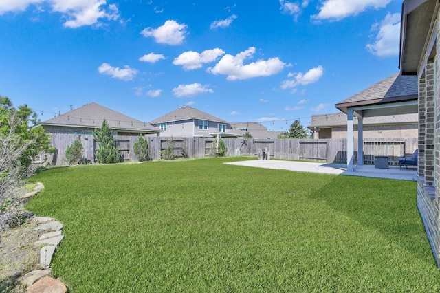 3604 Magnolia Crest Ln, Spring, TX 77386 - fenced backyard with a patio
