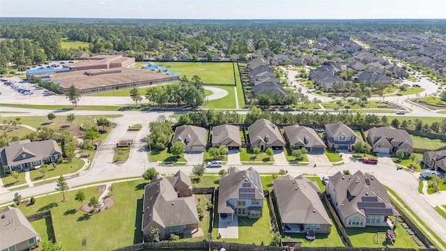 3604 Magnolia Crest Ln, Spring, TX 77386 - aerial overview of property's location featuring nearby suburban area