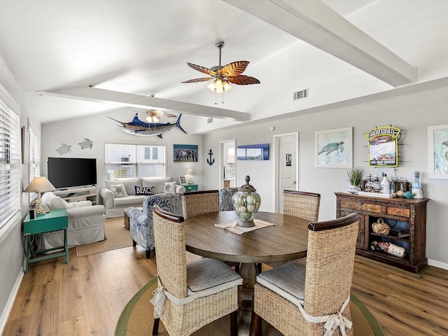 4039 San Jacinto Dr, Galveston, TX 77554 - dining room featuring light wood finished floors and a ceiling fan