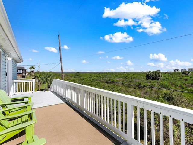 4039 San Jacinto Dr, Galveston, TX 77554 - view of balcony