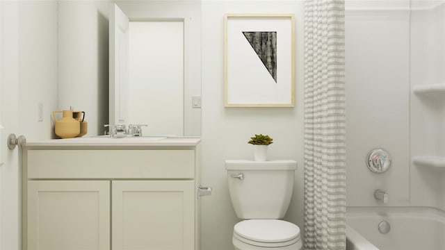 3009 Wild Dunes Dr, Katy, TX 77493 - bathroom with vanity and shower / tub combo with curtain