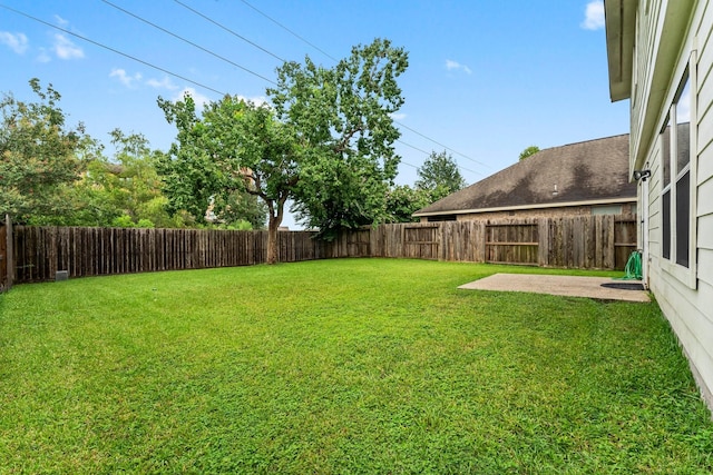28210 Slatestone Ln, Spring, TX 77386 - fenced backyard with a patio
