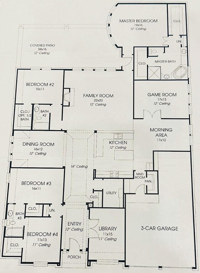2314 Umber Oaks Ln, Fulshear, TX 77423 - view of floor plan / room layout