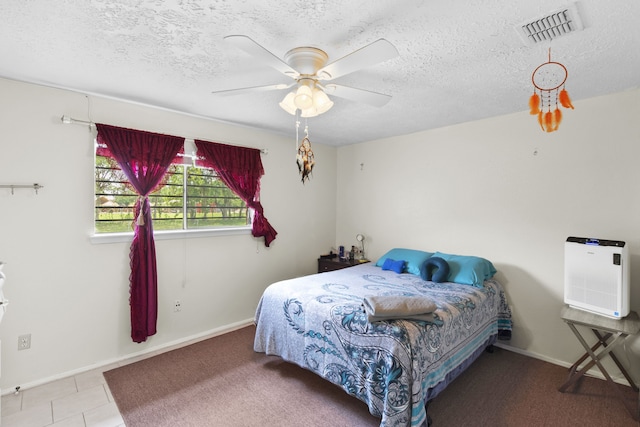 15050 Groveshire St, Channelview, TX 77530 - bedroom featuring a textured ceiling and ceiling fan