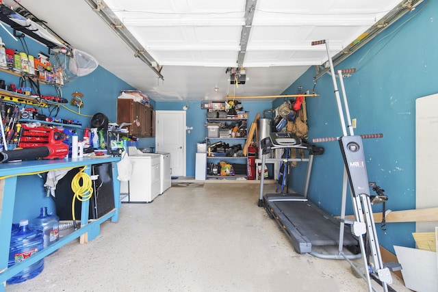 15050 Groveshire St, Channelview, TX 77530 - garage with independent washer and dryer