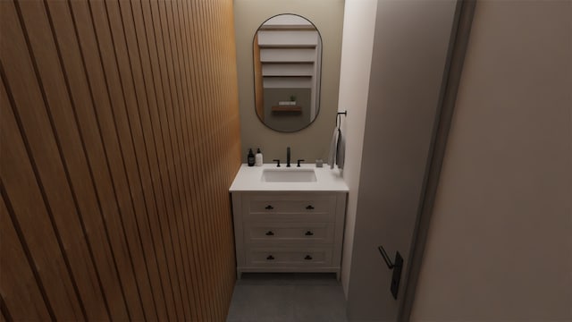 1316 W Willis St, Alvin, TX 77511 - half bathroom featuring vanity