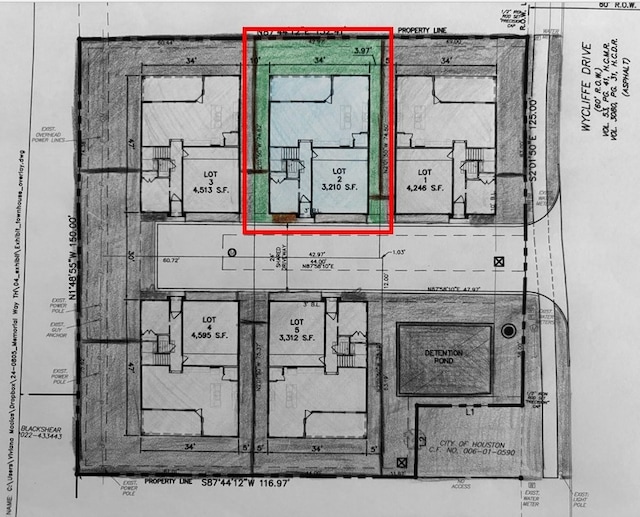 941 Wycliffe Dr, Houston, TX 77079 - view of floor plan / room layout