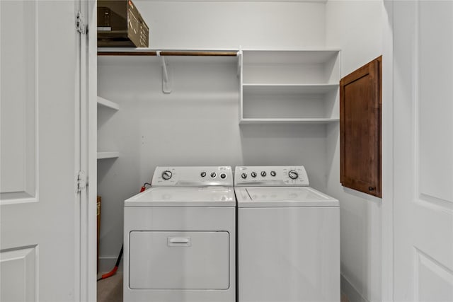 112 Riley Ln, Houston, TX 77003 - washroom featuring separate washer and dryer