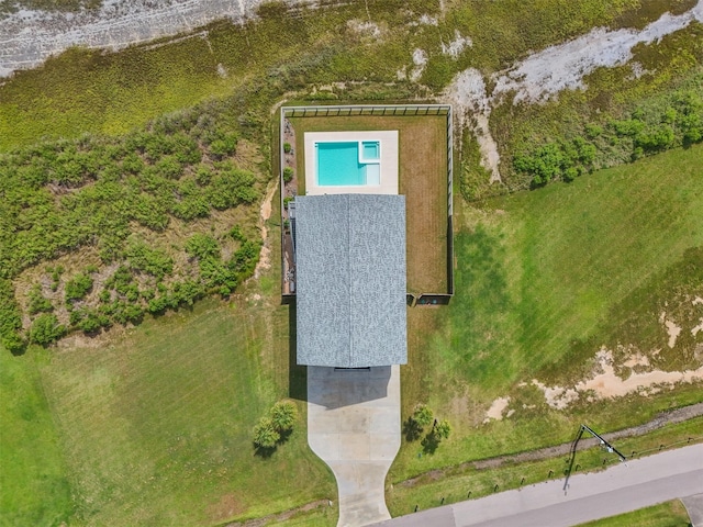 3430 Indian Beach Dr, Galveston, TX 77554 - aerial view of a pool area