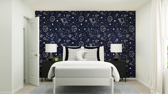 12406 Mountain Daisy Rd, Houston, TX 77038 - carpeted bedroom with baseboards