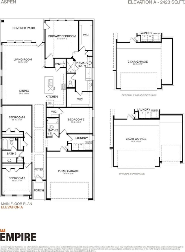 21410 Flora Springs Ln, Magnolia, TX 77355 - view of room layout