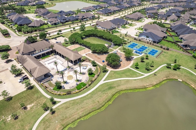 20207 Noble Arabian Dr, Tomball, TX 77377 - aerial view of property's location featuring a nearby body of water and nearby suburban area