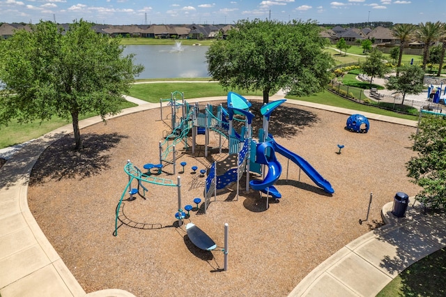 20207 Noble Arabian Dr, Tomball, TX 77377 - communal playground with a water view and a residential view