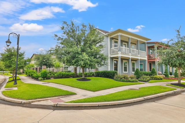 16726 Echo Heights Dr, Cypress, TX 77433 - view of front of property with a balcony