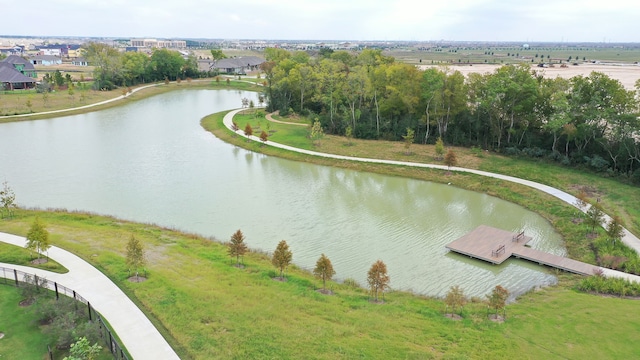 16726 Echo Heights Dr, Cypress, TX 77433 - aerial view of a large body of water