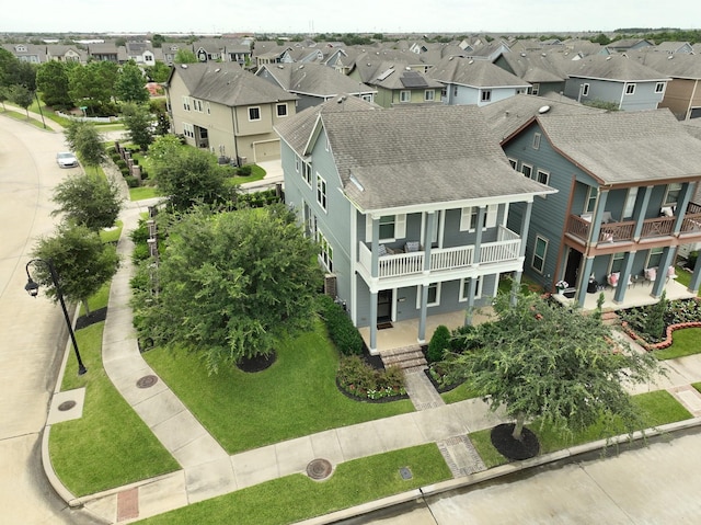 16726 Echo Heights Dr, Cypress, TX 77433 - aerial perspective of suburban area