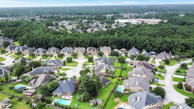 23706 Tristan Bay Ct, Spring, TX 77386 - aerial perspective of suburban area