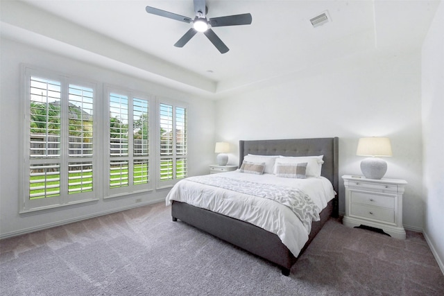 23706 Tristan Bay Ct, Spring, TX 77386 - bedroom with carpet and ceiling fan
