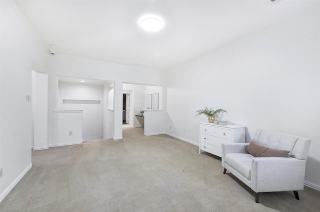 23706 Tristan Bay Ct, Spring, TX 77386 - sitting room featuring light colored carpet and baseboards