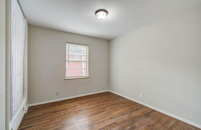 4921 Michael Dr, Houston, TX 77017 - unfurnished room featuring wood finished floors and baseboards