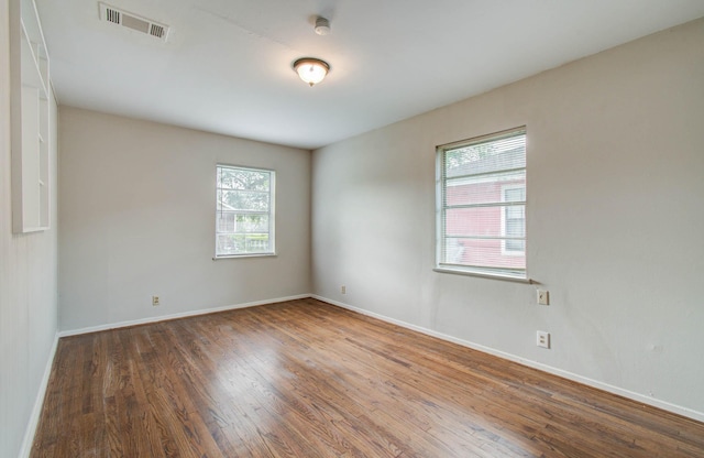 4921 Michael Dr, Houston, TX 77017 - spare room with wood finished floors and a smoke detector