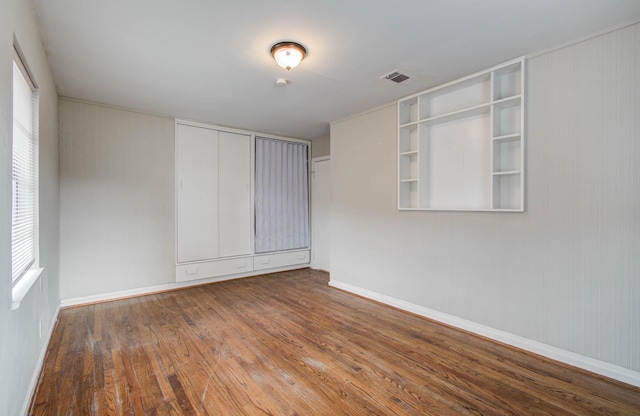 4921 Michael Dr, Houston, TX 77017 - spare room featuring wood finished floors and baseboards