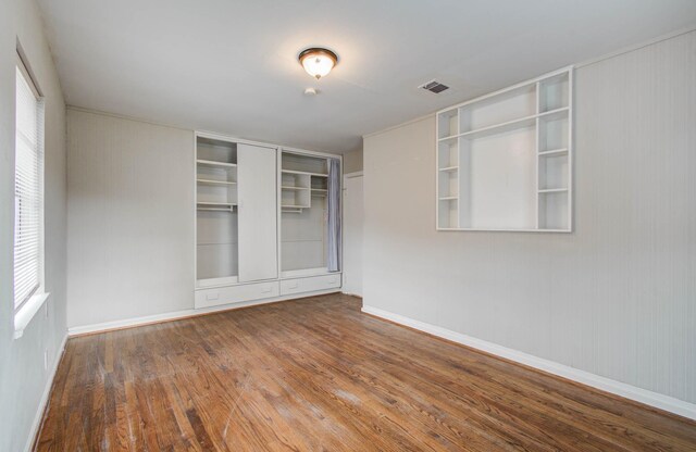 4921 Michael Dr, Houston, TX 77017 - empty room featuring wood finished floors and baseboards